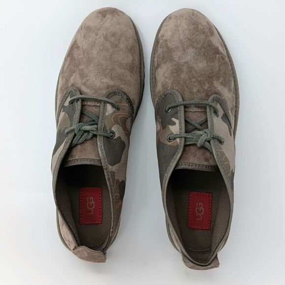 UGG Men’s Maksim Camo Brindle Suede Chukka Boots Size 11 Comfort Utility main image 2